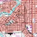 United States Geological Survey Bend, OR (1962, 24000-Scale) digital map