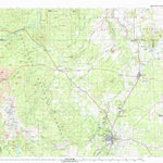 United States Geological Survey Bend, OR (1980, 100000-Scale) digital map