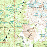 United States Geological Survey Bend, OR (1980, 100000-Scale) digital map