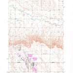United States Geological Survey Bend, SD (1953, 24000-Scale) digital map