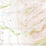 United States Geological Survey Bendeleben A-2, AK (1950, 63360-Scale) digital map
