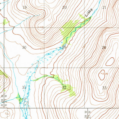 United States Geological Survey Bendeleben A-5, AK (1950, 63360-Scale) digital map