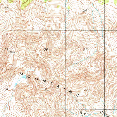 United States Geological Survey Bendeleben A-6, AK (1950, 63360-Scale) digital map