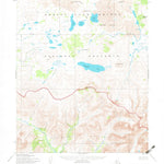 United States Geological Survey Bendeleben B-3, AK (1950, 63360-Scale) digital map