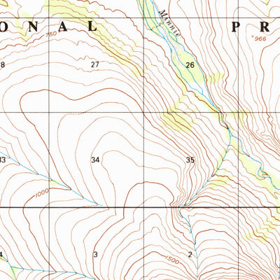 United States Geological Survey Bendeleben B-4, AK (1950, 63360-Scale) digital map