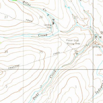 United States Geological Survey Bendeleben B-6, AK (1950, 63360-Scale) digital map