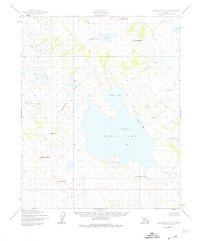 United States Geological Survey Bendeleben C-3, AK (1950, 63360-Scale) digital map