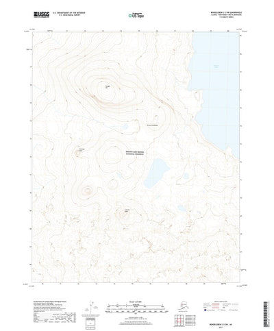United States Geological Survey Bendeleben C-3 SW, AK (2017, 25000-Scale) digital map