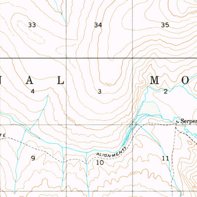 United States Geological Survey Bendeleben D-6, AK (1950, 63360-Scale) digital map