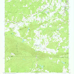 United States Geological Survey Benedict, GA (1966, 24000-Scale) digital map