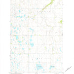 United States Geological Survey Benedict NW, ND (1981, 24000-Scale) digital map