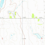 United States Geological Survey Benedict NW, ND (1981, 24000-Scale) digital map