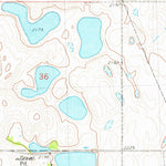 United States Geological Survey Benedict NW, ND (1981, 24000-Scale) digital map