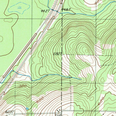 United States Geological Survey Benedicta, ME (1989, 24000-Scale) digital map