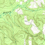 United States Geological Survey Benevolence, GA (1972, 24000-Scale) digital map