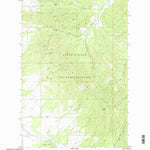 United States Geological Survey Benewah, ID (1994, 24000-Scale) digital map
