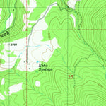 United States Geological Survey Benewah Lake, ID (1981, 24000-Scale) digital map
