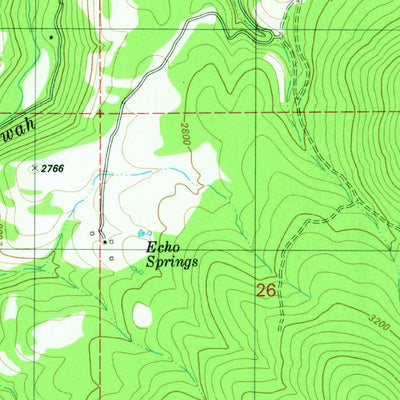 United States Geological Survey Benewah Lake, ID (1981, 24000-Scale) digital map