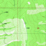 United States Geological Survey Benewah Lake, ID (1981, 24000-Scale) digital map