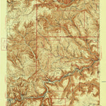 United States Geological Survey Benezette, PA (1943, 62500-Scale) digital map