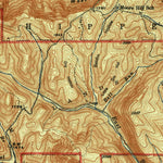 United States Geological Survey Benezette, PA (1943, 62500-Scale) digital map