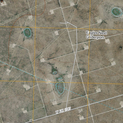 United States Geological Survey Benge Corner NW, TX (2010, 24000-Scale) digital map