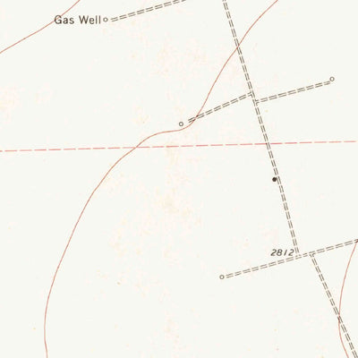 United States Geological Survey Benge Corner SE, TX (1968, 24000-Scale) digital map