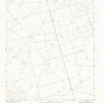 United States Geological Survey Benge Corner SW, TX (1968, 24000-Scale) digital map