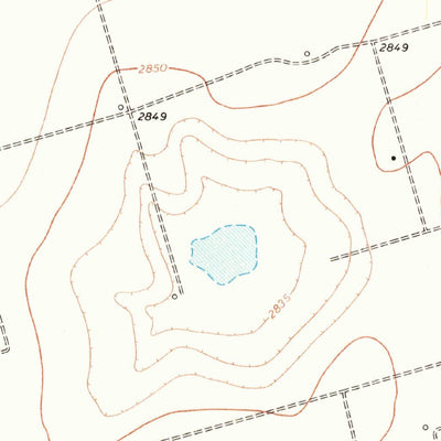 United States Geological Survey Benge Corner SW, TX (1968, 24000-Scale) digital map