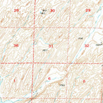 United States Geological Survey Benge, WA (1950, 62500-Scale) digital map