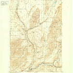 United States Geological Survey Benge, WA (1952, 62500-Scale) digital map