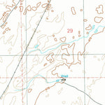 United States Geological Survey Benge, WA (1981, 24000-Scale) digital map