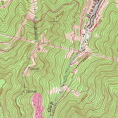 United States Geological Survey Benham, KY-VA (1954, 24000-Scale) digital map