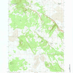 United States Geological Survey Benjamin Lake, OR (1983, 24000-Scale) digital map