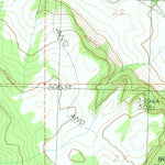 United States Geological Survey Benjamin Lake, OR (1983, 24000-Scale) digital map