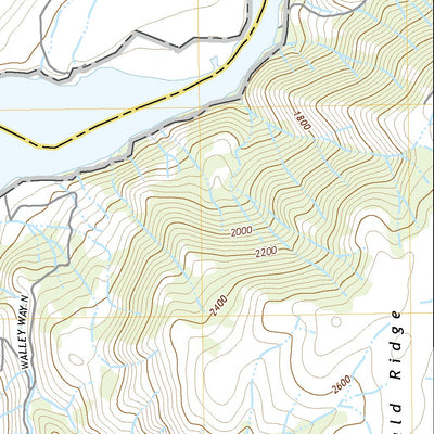 United States Geological Survey Benjamin Lake, WA (2020, 24000-Scale) digital map