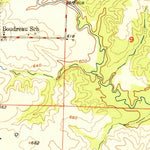 United States Geological Survey Benjamin, MO (1951, 24000-Scale) digital map