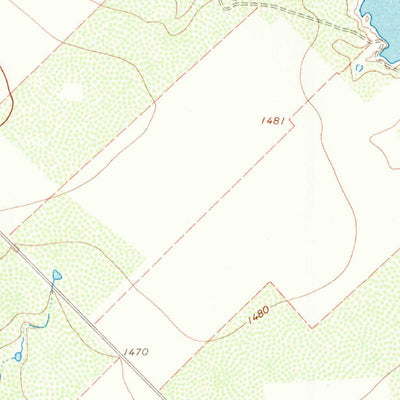 United States Geological Survey Benjamin, TX (1967, 24000-Scale) digital map