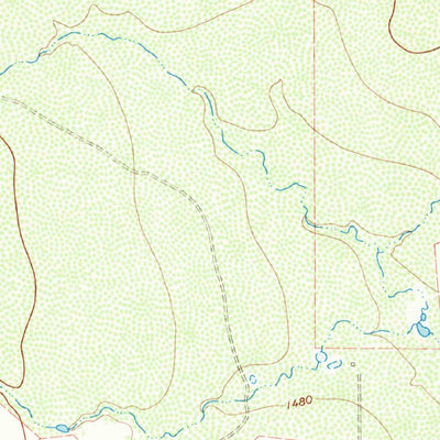 United States Geological Survey Benjamin, TX (1967, 24000-Scale) digital map