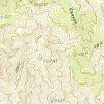 United States Geological Survey Benmore Canyon, CA (1989, 24000-Scale) digital map