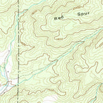 United States Geological Survey Benn Knob, NC (1956, 24000-Scale) digital map