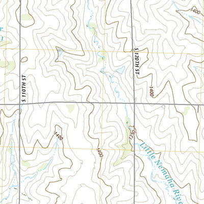 United States Geological Survey Bennet, NE (2021, 24000-Scale) digital map