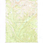 United States Geological Survey Bennet Peak, OR (1990, 24000-Scale) digital map