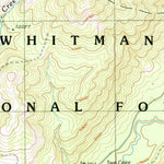 United States Geological Survey Bennet Peak, OR (1990, 24000-Scale) digital map