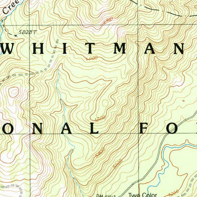 United States Geological Survey Bennet Peak, OR (1990, 24000-Scale) digital map