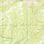 United States Geological Survey Bennet Peak, OR (1990, 24000-Scale) digital map