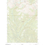 United States Geological Survey Bennet Peak, OR (2020, 24000-Scale) digital map