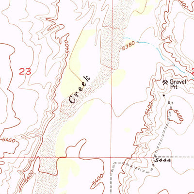 United States Geological Survey Bennett, CO (1949, 24000-Scale) digital map