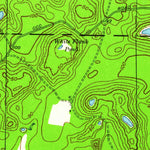United States Geological Survey Bennett, FL (1945, 24000-Scale) digital map