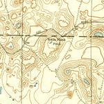 United States Geological Survey Bennett, FL (1945, 31680-Scale) digital map